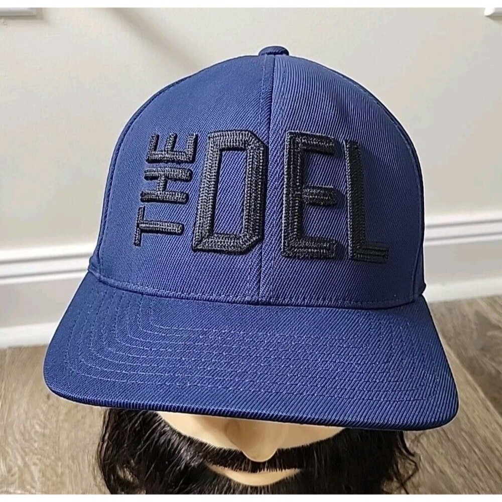 G/Fore Flexfit  OS Navy Golf Hat Black Embroidered The DEL Delaire Country Club